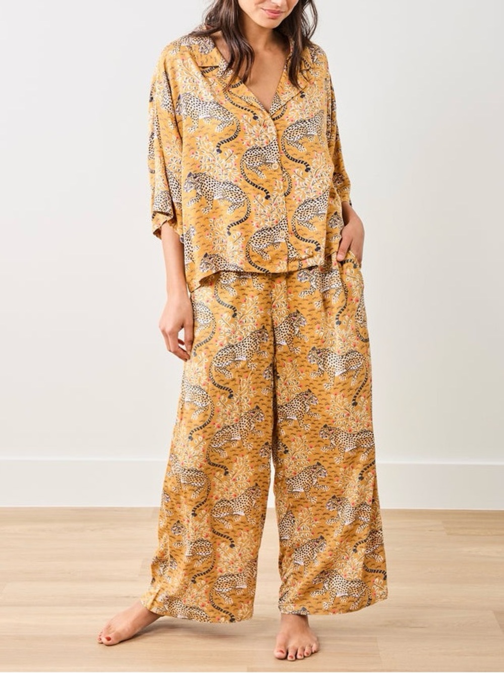 ✨Set✨Printfresh Eco Satin Wildest Dreams Set in Bagheera Tobacco | 1X | EUC